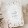 D007 Wedding Program Template Printable 2
