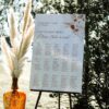 Rustic Boho Wedding Guest List Template | Seating Plan Sign Template D011 Rustic Boho Wedding Guest List Template Amy Design 8