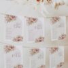 Pink Bohemian Signage Template | Printable Wedding Sign Bundle D016 Seating Chart Wedding Template Amy Design 1