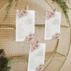 Pink Bohemian Signage Template | Printable Wedding Sign Bundle D016 Seating Chart Wedding Template Amy Design 2