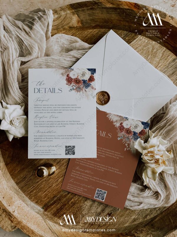 Terracotta Boho Wedding Enclosure Cards: A Complete Guide Styling Your Terracotta Boho Enclosure Suite