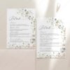 D023 Enclosure Card Template Details Insert Wildflower Amy Design 1