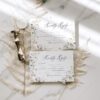 RSVP Card Template | QR Code Response Card | Minimalist Wildflower