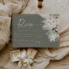 Boho Greenery RSVP Cards Template | Reply Card | QR Code Response Card