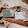 Boho Greenery RSVP Cards Template | Reply Card | QR Code Response Card