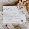 D024 Enclosure Card Template Boho Greenery Amy Design2