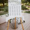 D026 A Wildflower Wedding Seating Signage Template 4