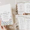 D026 Wedding Programs Ceremony Template AmyDesign 4