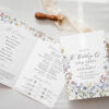 D026 Wedding Programs Ceremony Template AmyDesign 5