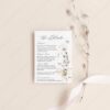 D028 Enclosure Card Weding Template Wildflower Amy Design 6