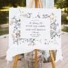 Wildflower Botanical Wedding Bundle | Complete Wedding Stationery Kit 50+ Templates D029 Welcome Sign Botanical Wedding Template Printable 2