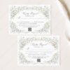 D033 Wedding Rsvp Card Template Response Card Printable Amy Design 1