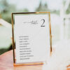 D037 Wedding Seating Cards Minimal Template Amy Design 6