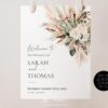 E008 B Welcome Sign Rustic Boho Wedding Template 6