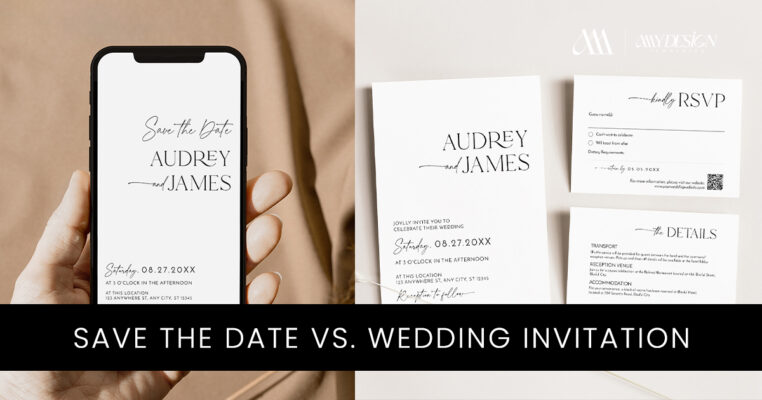 Save the Dates vs Wedding Invitations: What's the Difference?