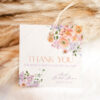 Peach Purple Favor Tags Template Printable | Floral Garden Wedding Bridal Shower Thank You Tags Peach Purple Favor Tags Template Printable | Floral Garden Wedding Bridal Shower Thank You Tags