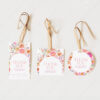 Colorful Favor Tags Template | Floral Wedding Shower Thank You Tag | Birthday Party Tags | Personalized Tags Colorful Favor Tags Template | Floral Wedding Shower Thank You Tag | Birthday Party Tags | Personalized Tags