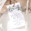 Lilac Purple Wedding Favor Tags Editable | Bridal Baby Shower Birthday Party Tags Printable Download Lilac Purple Wedding Favor Tags Editable