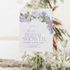 B001 Lilac Wedding Welcome Sign Printable Amy Design Templates 1