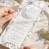 Wildflower Bridal Shower Menu Template | Wedding Menu Template | Editable Menu Card B017 Wildflower Bridal Shower Menu Template AmyDesign 6