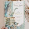 English Tea Party Bridal Shower Invitation Template | Editable Vintage Blue Bride to Be Invite Printable English Tea Party Bridal Shower Invitation Template Editable