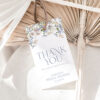 Personalized Thank You Tag Template | Wildflower Wedding Favor Tag Printable Download Personalized Thank You Tag Template | Wildflower Wedding Favor Tag Printable Download