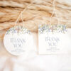 Personalized Thank You Tag Template | Wildflower Wedding Favor Tag Printable Download Personalized Thank You Tag Template | Wildflower Wedding Favor Tag Printable Download