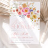 Bright Floral Garden Bridal Shower Invitation Template | Spring Invite Printable Card Bright Floral Garden Bridal Shower Invitation Template | Spring Invite Printable Card