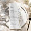 D002 Elegant Wedding Menu Template AmyDesignTemplates 2