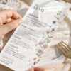 D002 Elegant Wedding Menu Template AmyDesignTemplates 4
