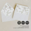 D002 Envelope Liner A7 Wedding Template Amy Design 3