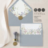 D002 Wildflower Envelope Liner Template Amy Design 6