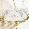 Blue Wildflower Wedding Template BUNDLE | Invitation, Save The Date, Menu & Signs D005 Blue Wildflower Place Card Template 1 Amy Design