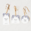 Wisteria Floral Wedding Favor Tags Editable | Purple Thank You Labels Printable Instant Download Wisteria Floral Wedding Favor Tags Editable | Purple Thank You Labels Printable Instant Download