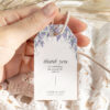 Wisteria Floral Wedding Favor Tags Editable | Purple Thank You Labels Printable Instant Download Wisteria Floral Wedding Favor Tags Editable | Purple Thank You Labels Printable Instant Download