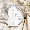 Wisteria Wedding Place Settings Thank You | Purple Menu Napkin Note | Printable Thank You Editable Template D014 Wisteria Wedding Menu Template Amy Design 6