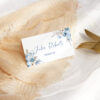 D018 Boho Dusty Blue Place Card Template 4 Amy Design