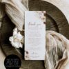 D021 Printable Thank You Place Card Boho Wedding Thank You Note AmyDesignTemplates 2