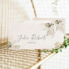 D024 Boho Green Place Card Template 3 Amy Design