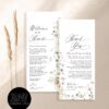 DIY Wedding Place Setting Thank You Note