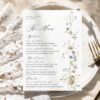 D028 Elegant Menu Template Printable Amy Design 3