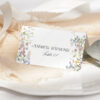 D029 Wildflower Wedding Guest Place Cards 3 Amy Design Templates
