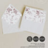 Monogram Wedding Envelope Liner Template | Envelope Liners A7 Flap | Printable Liners | Digital Download D031 Monogram Wedding Envelope Liner Template 5