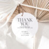 Modern Minimalist Wedding Favor Tags Editable | Thank You Tags Printable Modern Minimalist Wedding Favor Tags Editable | Thank You Tags Printable