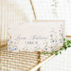 E025 Floral Place Card Template 1 Amy Design