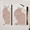 Boho Arched Menu Template | Terracotta Wedding Menu Template | Printable Menu Cards | Bohemian Wedding Boho Arched Menu Template | Terracotta Wedding Menu Template | Printable Menu Cards | Bohemian Wedding