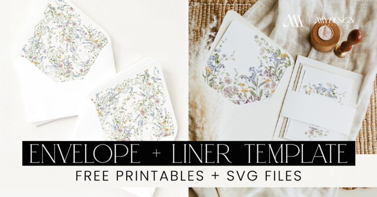 Free Envelope Liner Templates Printables SVG Files