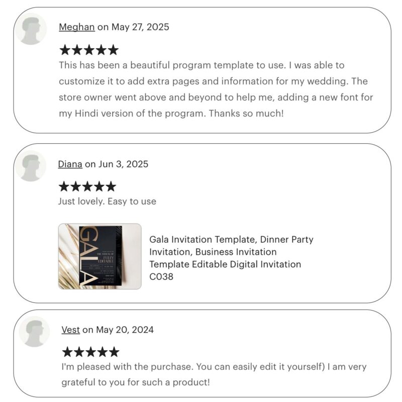 Testimonial Customer Review Feedback Amy Design Templates Service