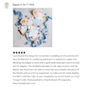 Testimonial Customer Review Feedback Amy Design Templates Service