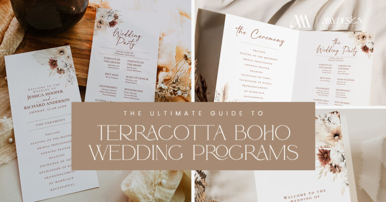 The Ultimate Guide to Terracotta Boho Wedding Programs
